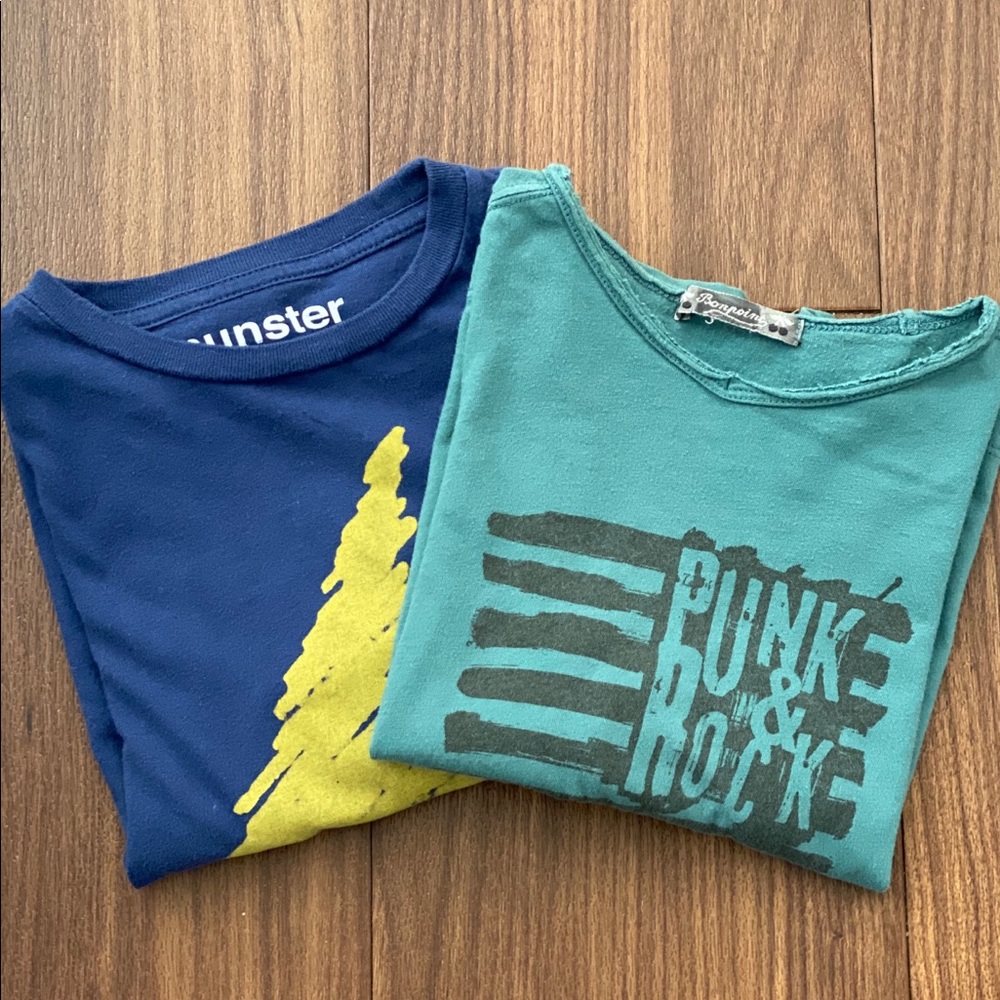 COPY - Bonpoint and Munster 2 long sleeve teeshirts